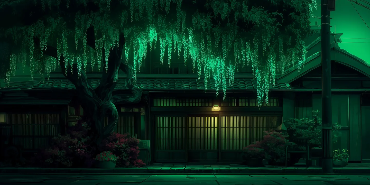 Osaka Jade 壁纸 2-shaded-entrance